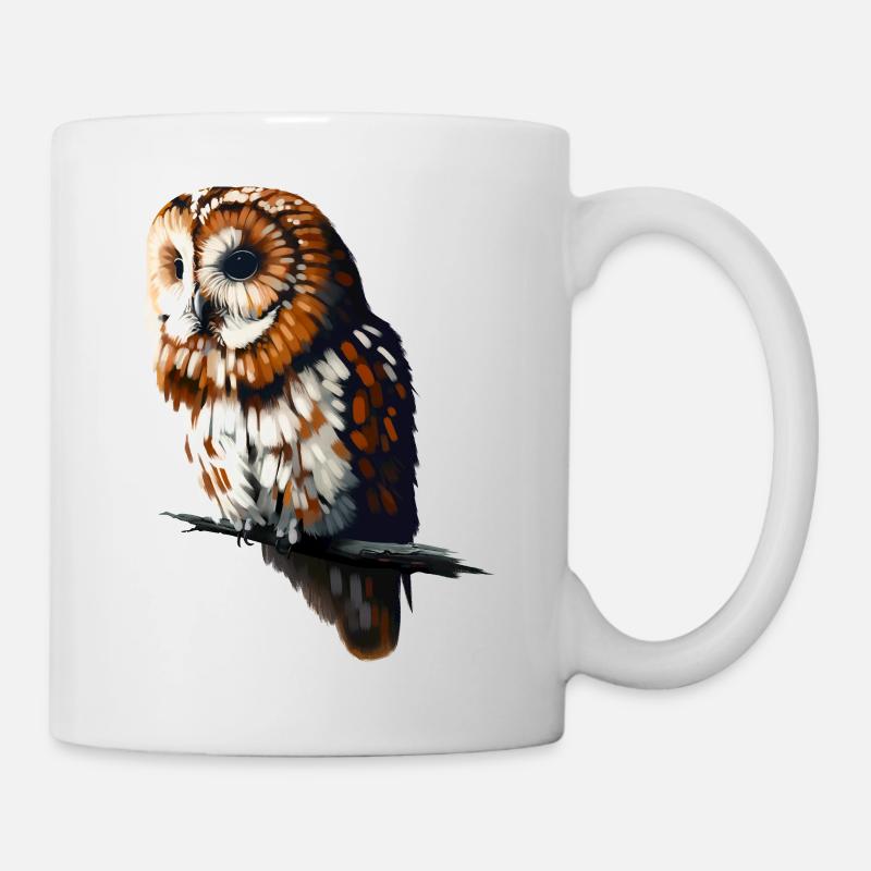 Tawny owl - Mug - white