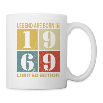 Original Calendar 1969 Vintage Birthday Retr - Mug - white - Right