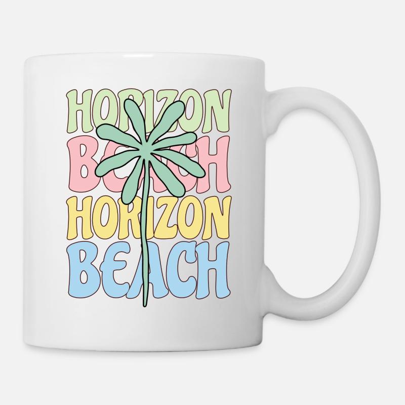 HORIZON BEACH - Tasse - Weiß