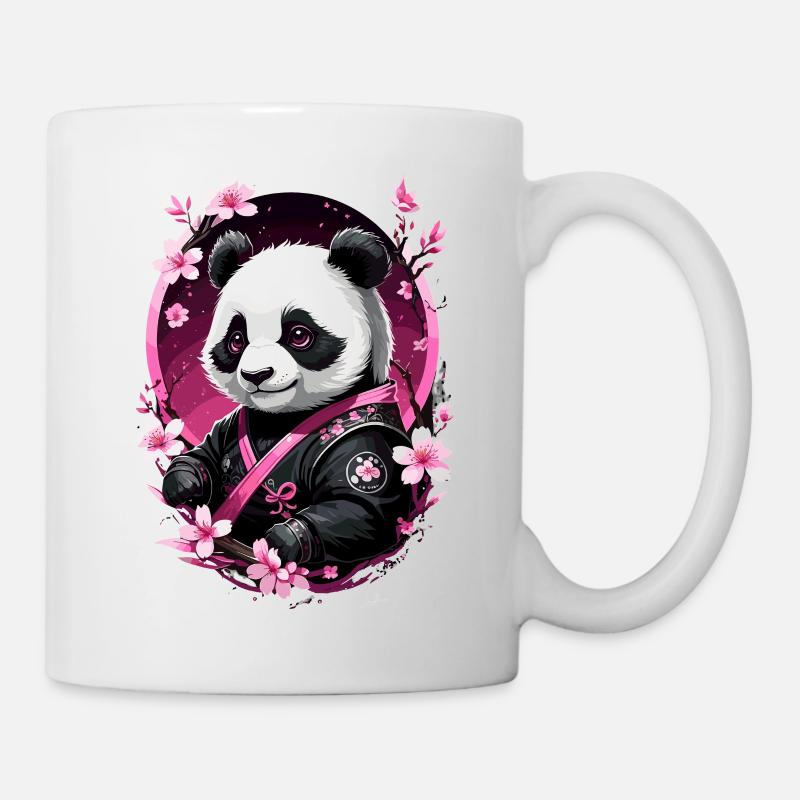 Panda japan pink asia - Mug - white
