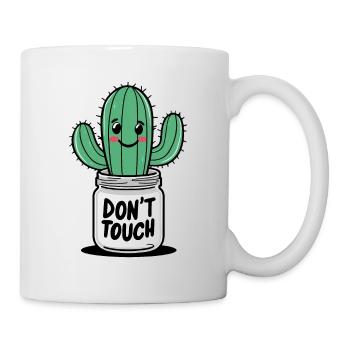 Don't touch - Mug - white - Right