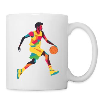 Basketball player Basketball player - Mug - white - Right