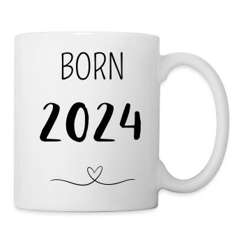 BORN 2024 - Tasse - Weiß - Rechts