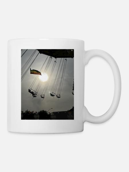 Kettenkarussell - Tasse - Weiß