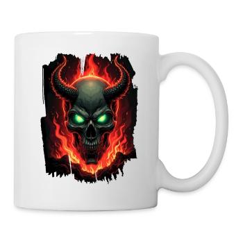 Crane Feu Infernal - Mug blanc - blanc - Droite