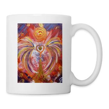 Herzengel Arnachist - Tasse - Weiß - Rechts