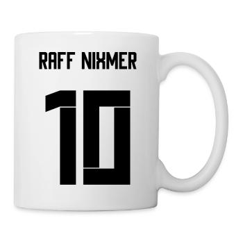 Deutschland Trikot - Raff Nixmer - Tasse - Weiß - Rechts