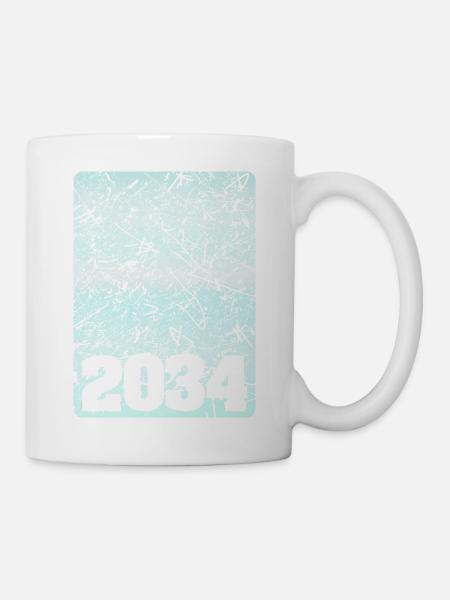 Nummer 2034 - Tasse - Weiß