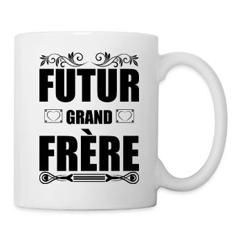 Futur grand frère - annonce futur grand frère - Mug blanc - blanc - Droite