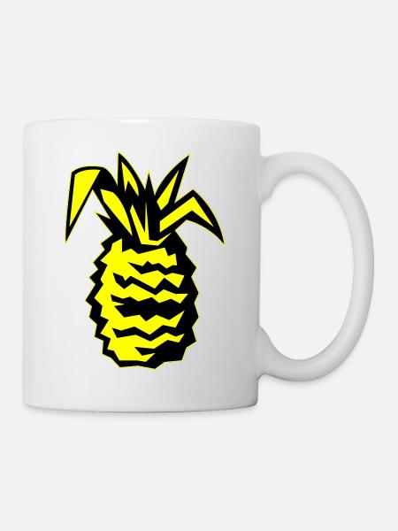 Ananas 02 - Mug blanc - blanc