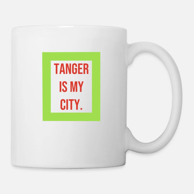 Tanger Maroc Souvenir - Mug blanc - blanc