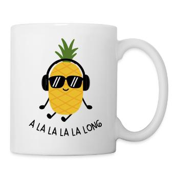 coole ananas - Tasse - Weiß - Rechts