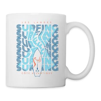 016c Surfing4 - Mug blanc - blanc - Droite