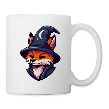 Fox Wizard - Magic Fantasy - Mug - white - Right