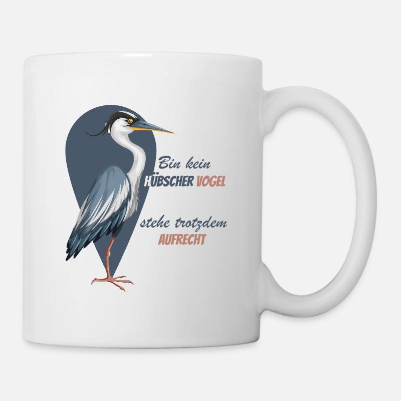 Je ne suis pas un bel oiseau - Mug blanc - blanc