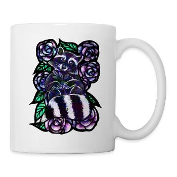 Raccoon - Mug - white - Right