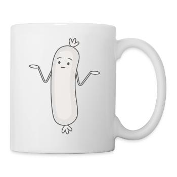 Funny Weisswurst Weisswurscht Wurst Weisswurst - Mug - white - Right