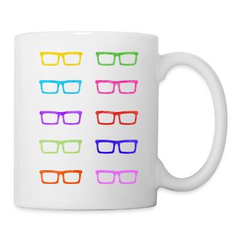 Colourful Glasses - Mug - white - Right