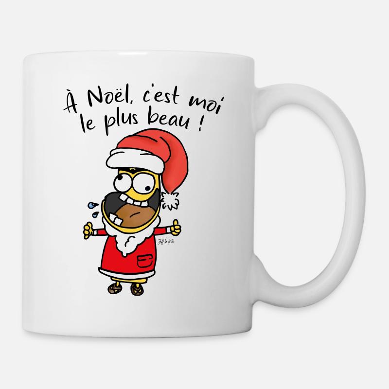 VPC / Jeff die Pommes / Weihnachten / Hübsch - Tasse - Weiß