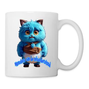 Monster 11 - Tasse - Weiß - Rechts