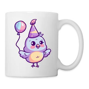 Dove Bird Birthday Baby - Mug - white - Right