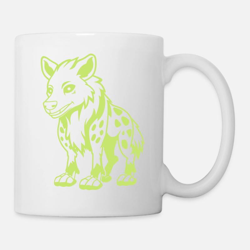 kojote comic - Tasse - Weiß