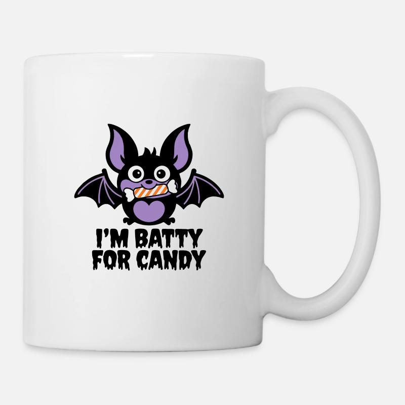 Je suis battu pour les bonbons - Mug blanc - blanc