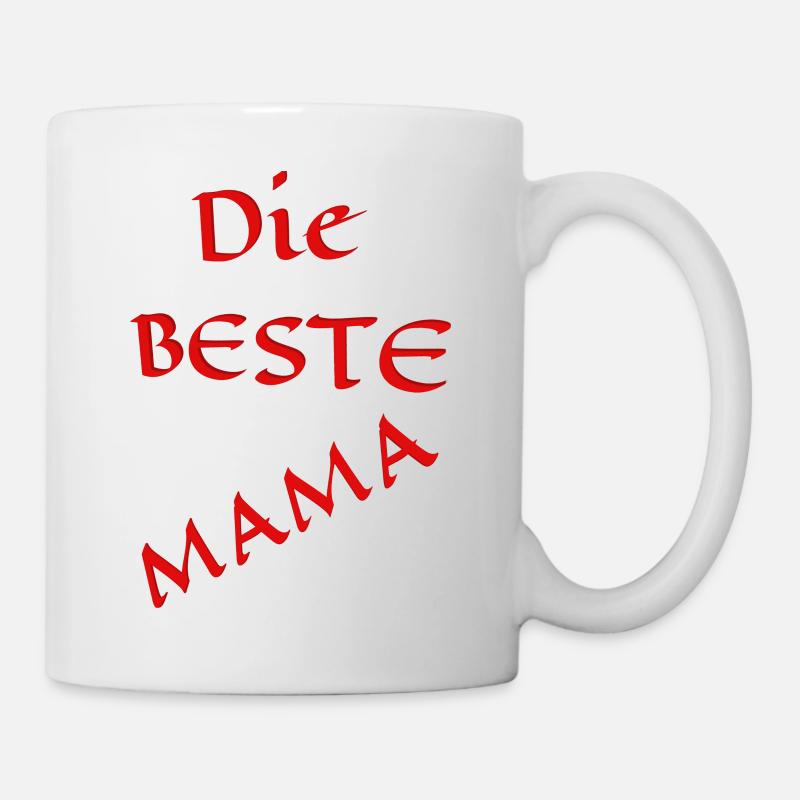 Die Beste Mama - Tasse - Weiß