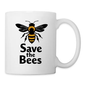 SAVE THE BEES - Mug - white - Right