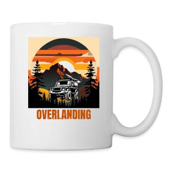 Overlanding Accessories, Overlanding Gear, Offroad - Mug - white - Right