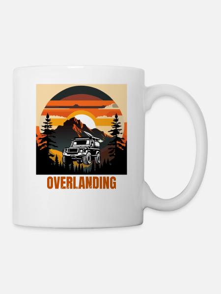 Accessoires d’atterrissage, Train d’atterrissage, Offroad - Mug blanc - blanc