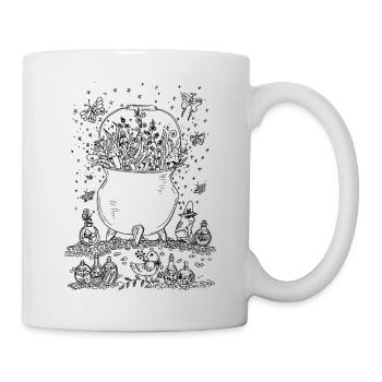 Magic Cauldron Witches' Fun - Mug - white - Right