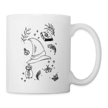 Magic Hat and Magic Trick - Mug - white - Right