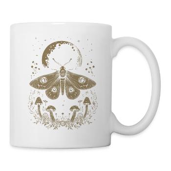 Motte Fairycore Goth Grunge Pilze - Tasse - Weiß - Rechts
