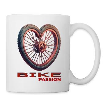 Bike - Tasse - Weiß - Rechts