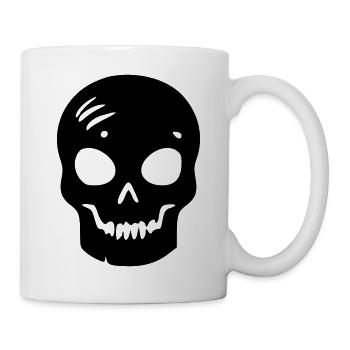 Skull - Mug - white - Right