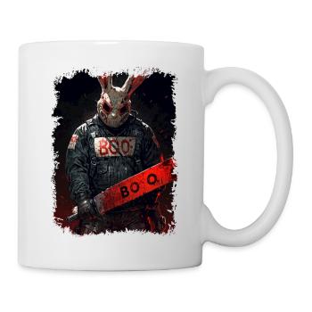 Boo Bunny Alles was ich brauche Halloween Gruselig - Tasse - Weiß - Rechts