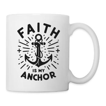 Faith is My Anchor - Mug - white - Right