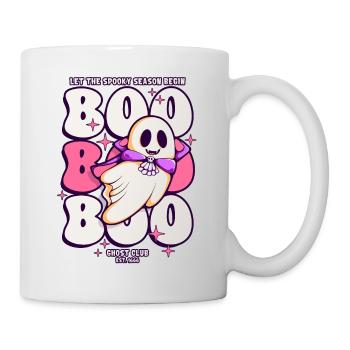 Boo Boo Boo Halloween Geist - Tasse - Weiß - Rechts