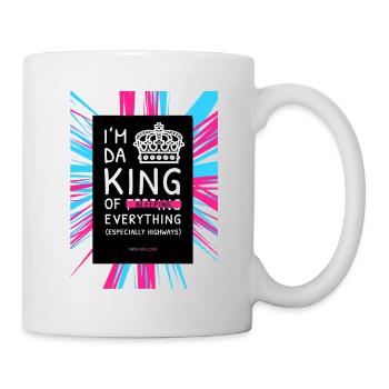 JE SUIS DA KING - Mug blanc - blanc - Droite