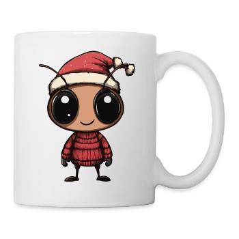 Bande dessinée de Noël Ant - Mug blanc - blanc - Droite