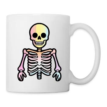 Skeleton Halloween Funny - Mug - white - Right