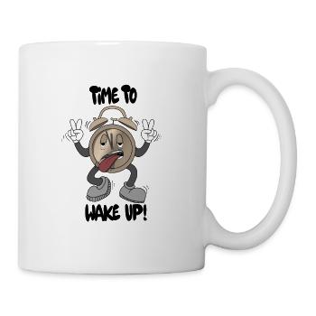 Time To Wake Up - Mug - white - Right