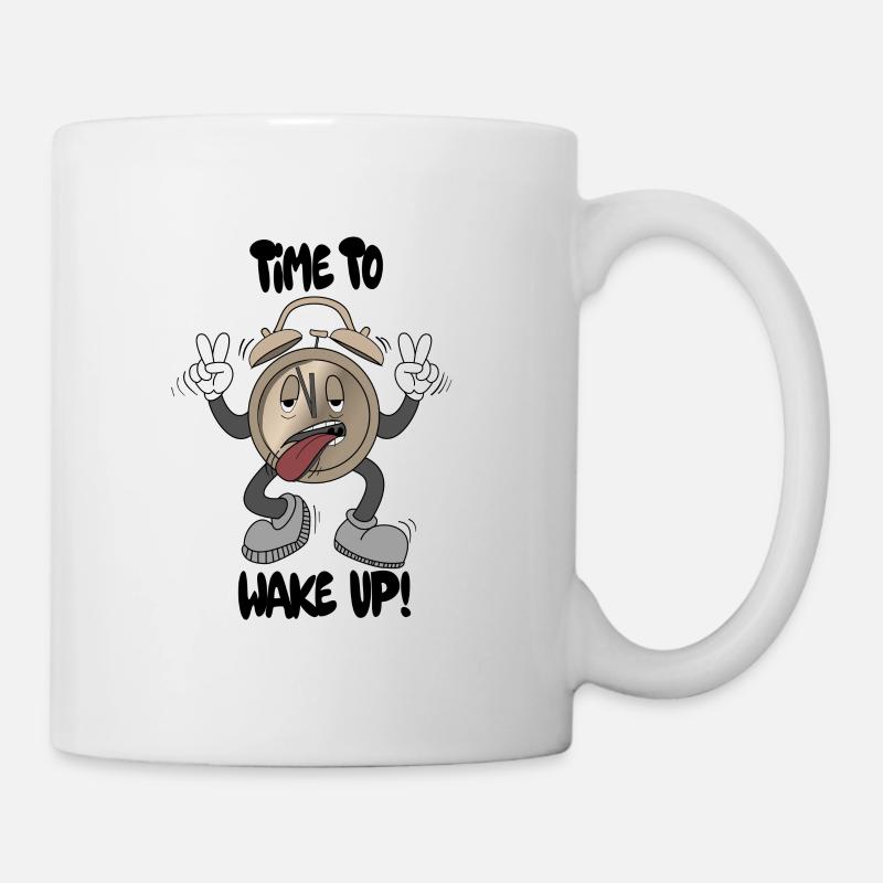 Il est temps de se réveiller - Mug blanc - blanc
