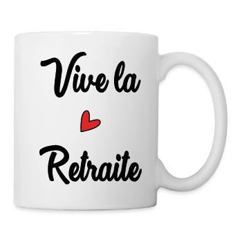 RETIREMENT. HAPPY RETIREMENT. HAPPY RETIREMENT - Mug - white - Right