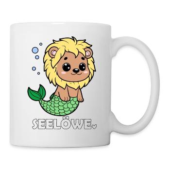 Drôle d’otarie - Mug blanc - blanc - Droite