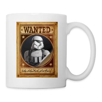 WANTED: Identitätsdiebstahl - Tasse - Weiß - Rechts
