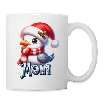 Moin Seagull Christmas - Mug - white - Right