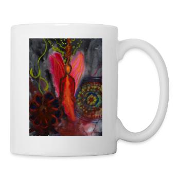 ©Liebe und Tod - by Xenia Nitzberg - Tasse - Weiß - Rechts