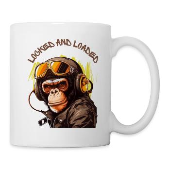Locked And Loaded - Mug - white - Right